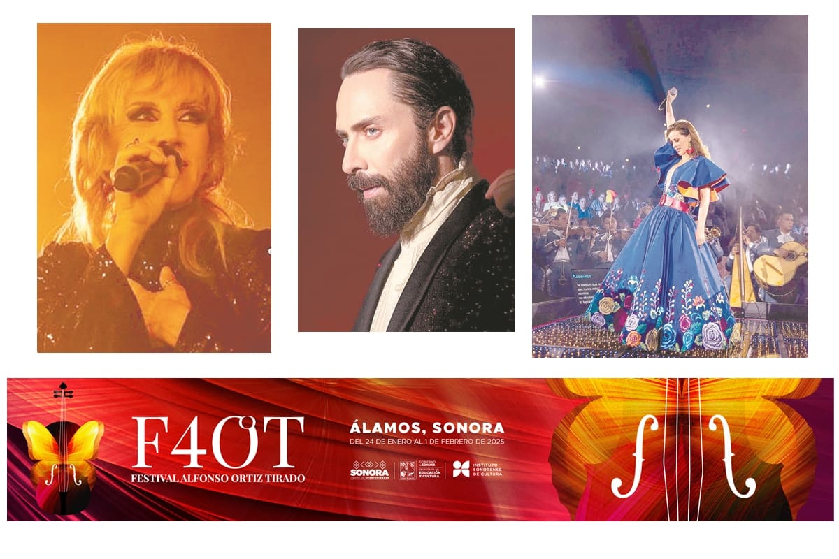 Ana Torroja, Edith Márquez, Monsieur Periné y Jay de la Cueva son algunos de los artistas que en 2025 llegarán a Álamos. FOTO: ESPECIAL