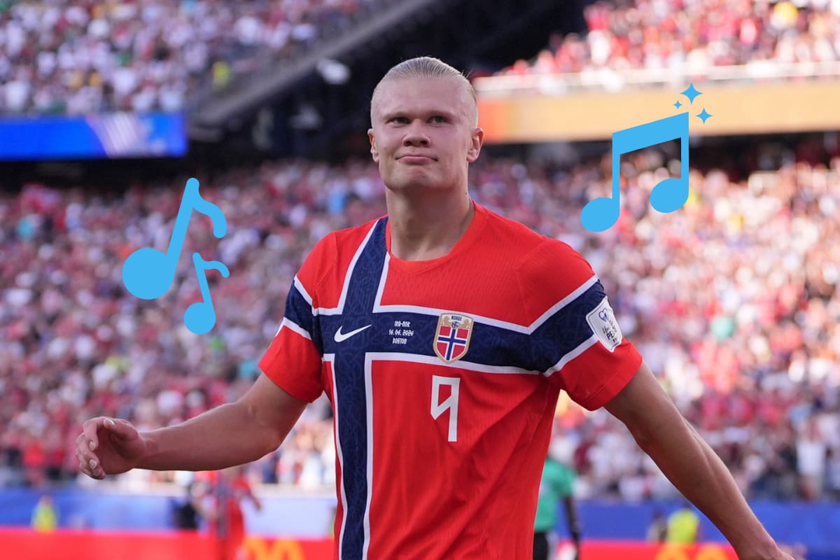El pasado como rapero de Erling Haaland que pocos conocían (VIDEO)