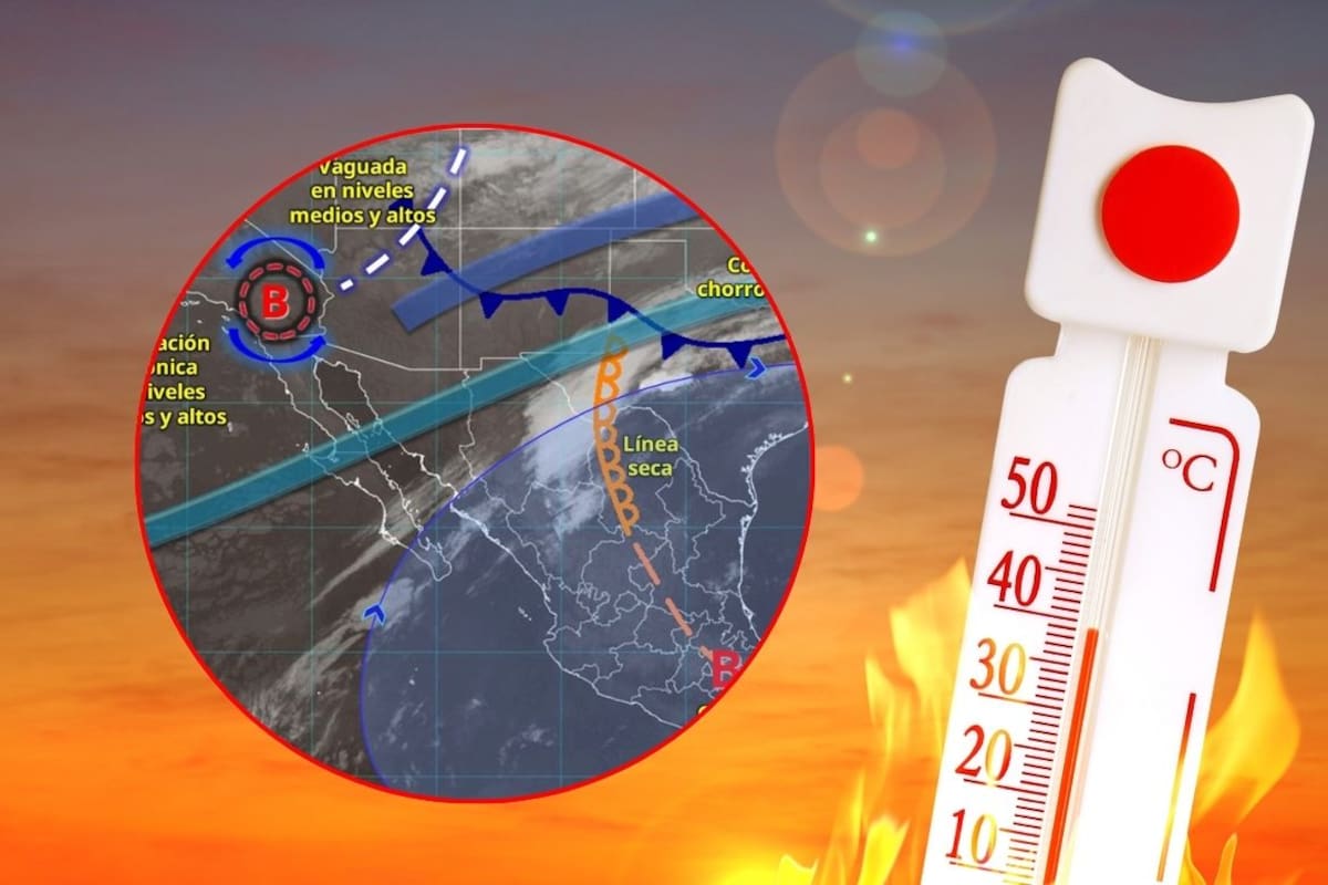 Calor extremo y vientos fuertes afectan a México este 6 de mayo con varias zonas en alerta
