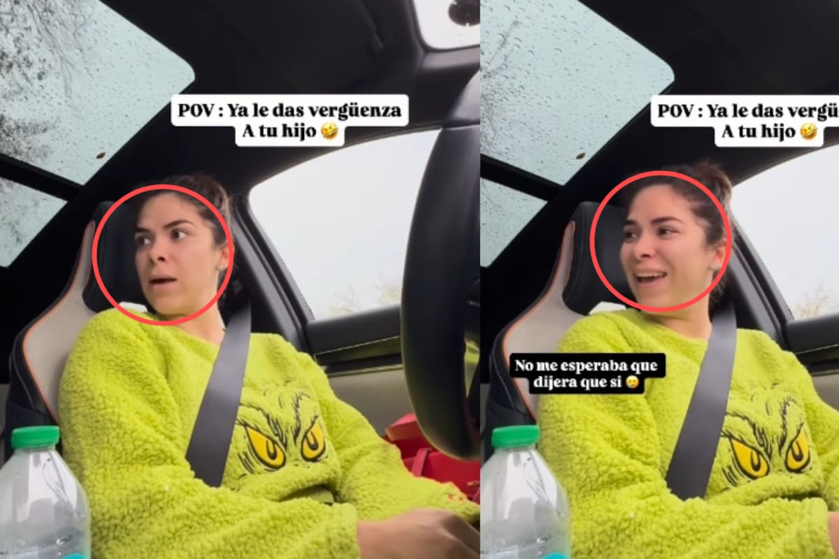 “¿Esa es tu pijama?”: madre graba cómo su hijo se avergüenza de ella por llevarlo a la escuela vestida así