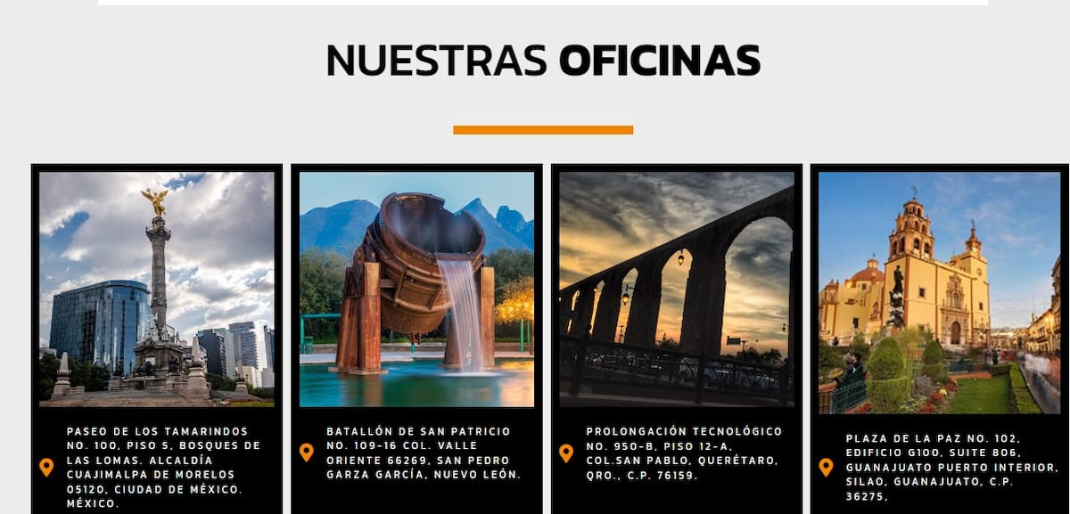 Las oficinas y sedes donde la firma de abogados Basham México comprenden Monterrey, CDMX, Querétaro y León.