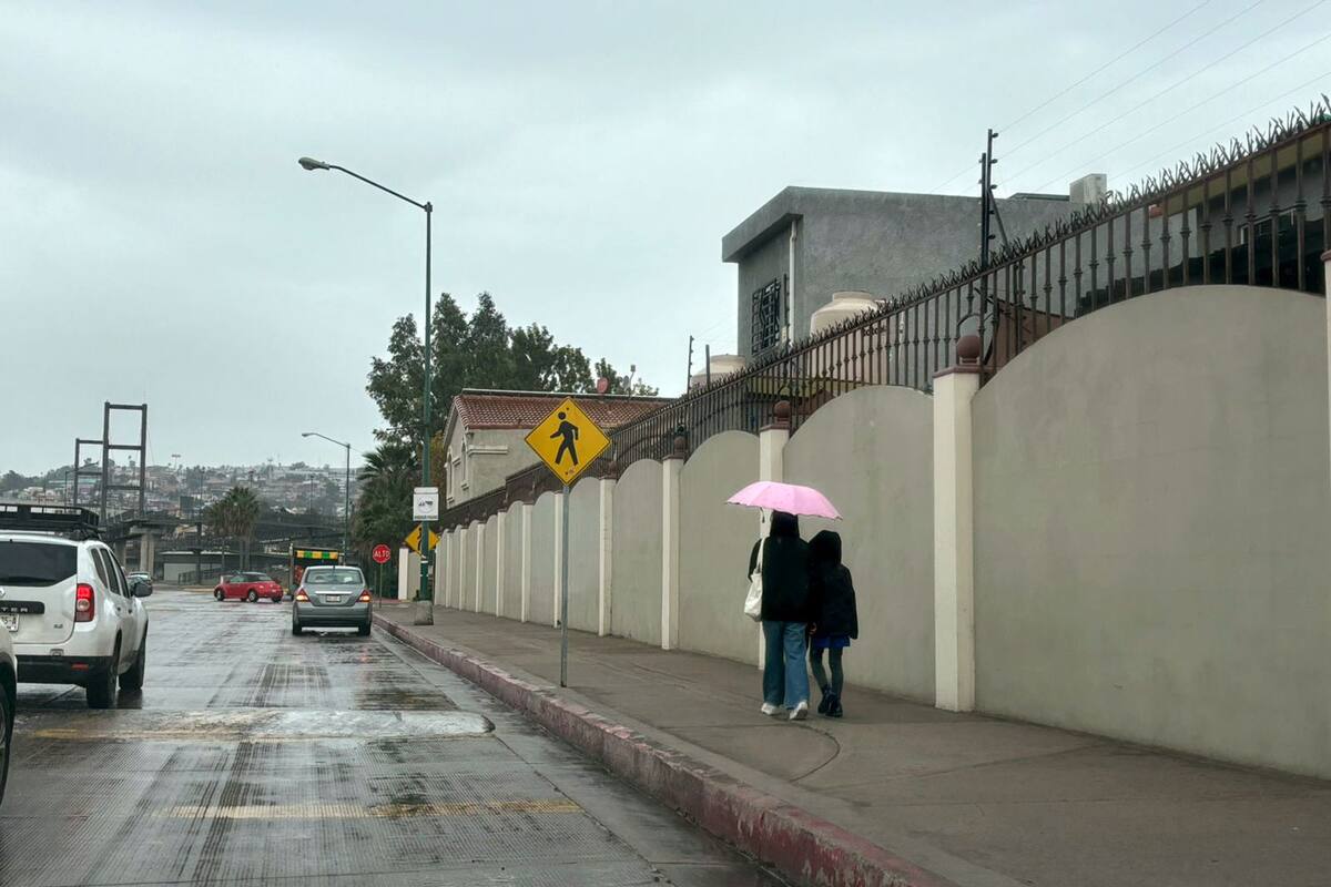 Clima Tijuana: Lluvias intensas este lunes