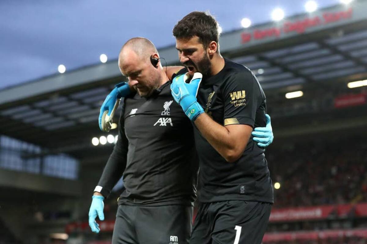 Alisson estaría fuera por 1-2 meses
