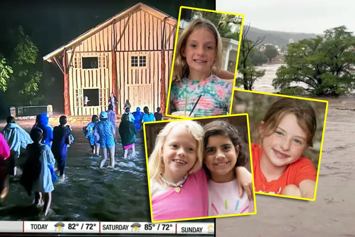 VIDEOS: Así luce la devastadora inundación en Texas que desapareció a más de 20 niñas de un campamento de verano católico