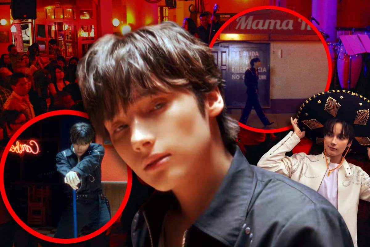 Fans descubren que este video musical de TXT, un famoso grupo de K-pop, fue grabado en un bar de la Ciudad de México