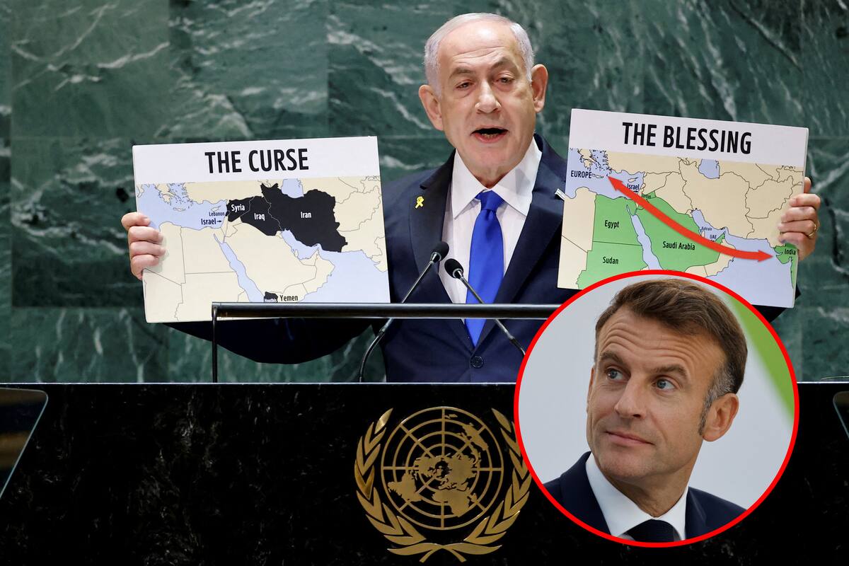 Netanyahu rechaza un Estado palestino: “Sería una recompensa al terrorismo”, afirma ante Macron