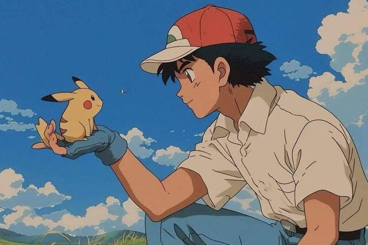 Pokémon al estilo Ghibli: la IA nos muestra cómo sería el crossover más épico de la animación