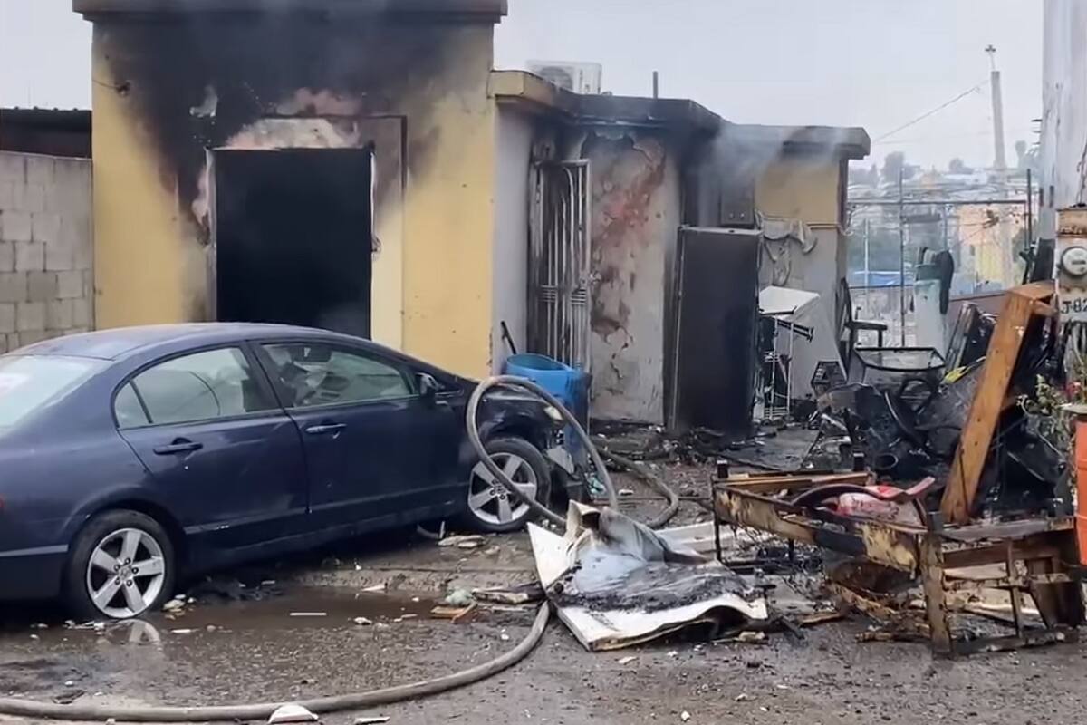 Pelea entre vecinos termina en explosión