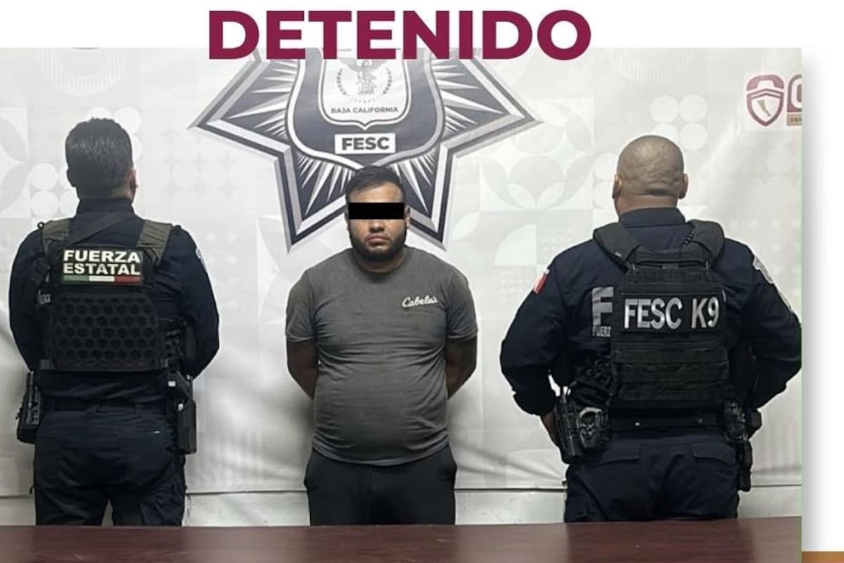 Golpea a policías e intenta quitarle su arma de cargo a uno de ellos, pero es detenido