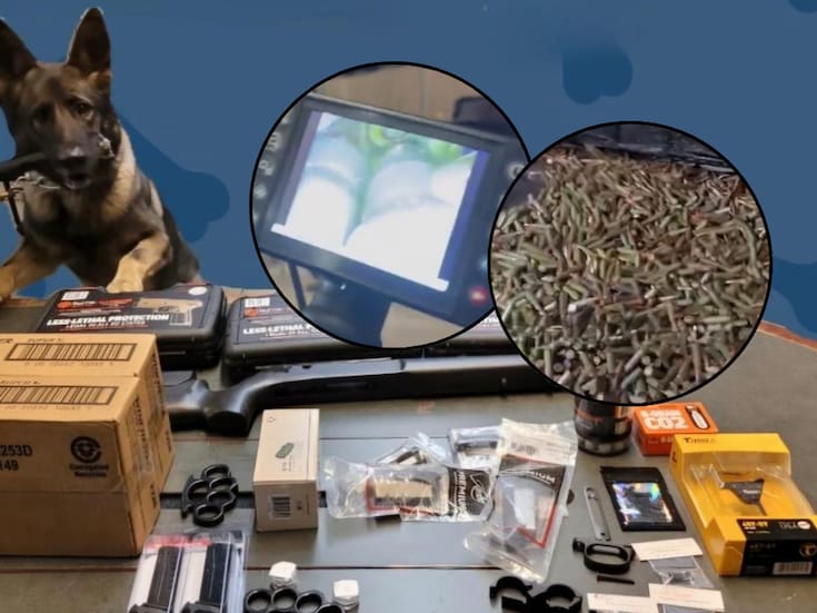 Decomisan 18 mil cartuchos útiles para AK-47 en garita Dennis DeConcini