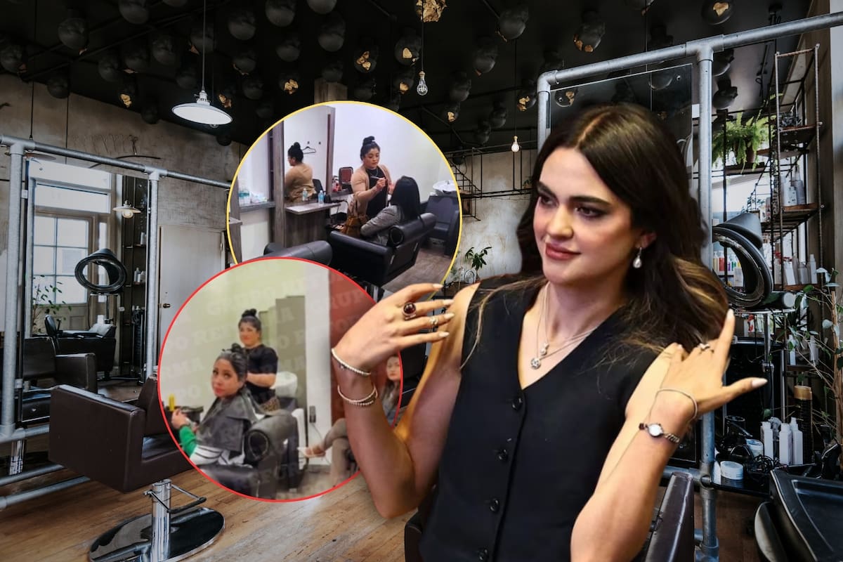 Andrea Chávez tiene su propio salón de belleza dentro del Senado y está habilitado para que legisladoras se arreglen antes o durante los días de sesión