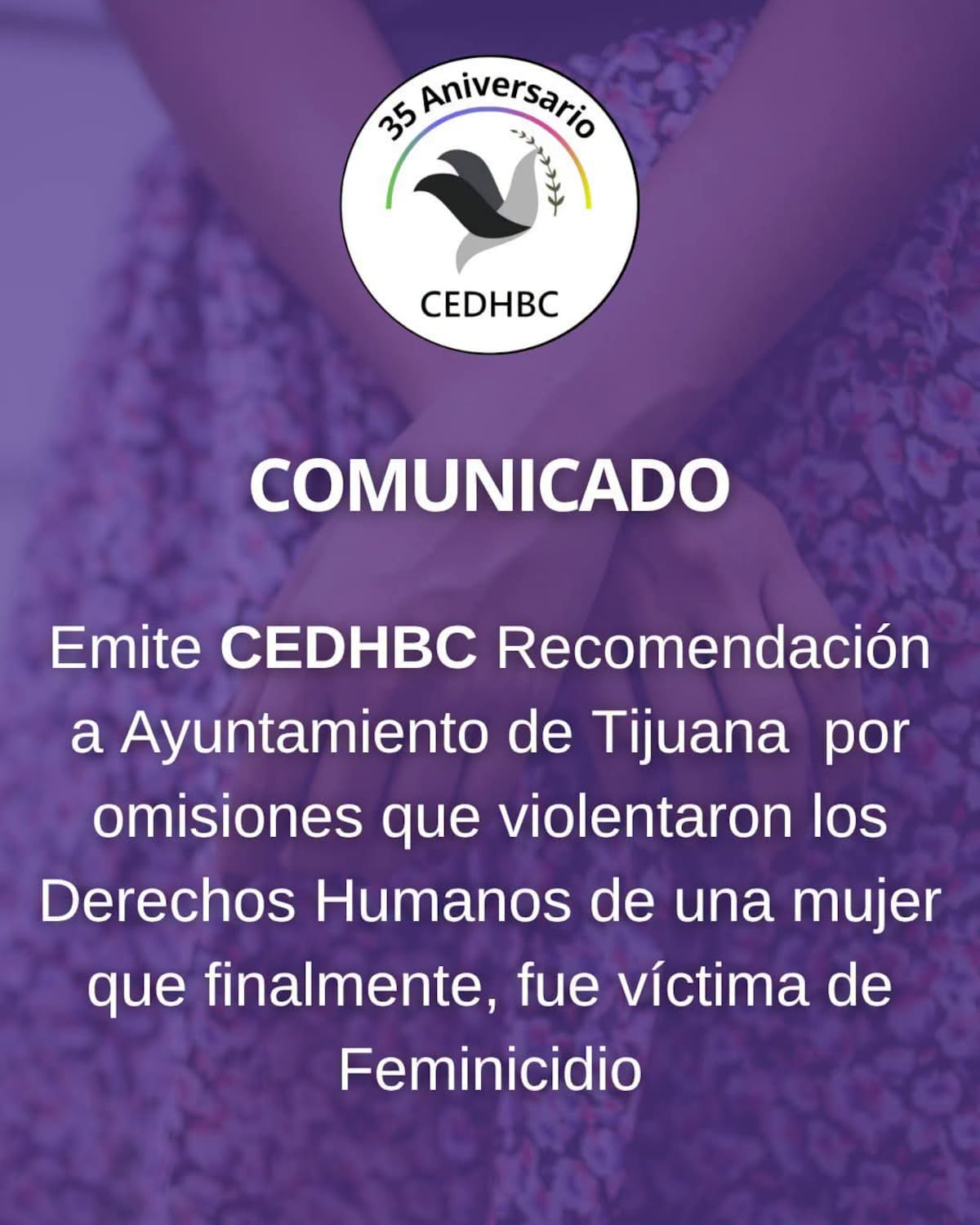 Recordó que la víctima fue agredida por un hombre dentro de su domicilio de Playas de Tijuana el 06 de abril de 2024. Foto: Cortesía
