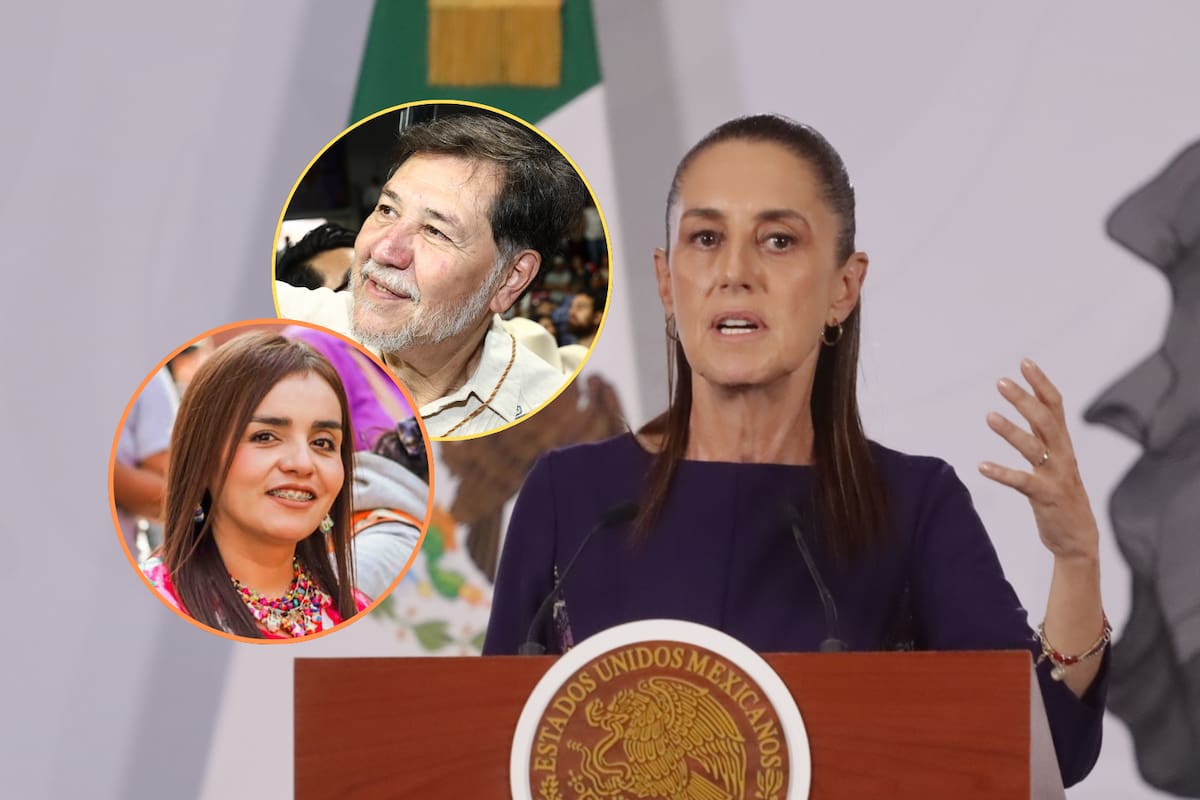 “Siempre vamos a defender a las víctimas”, afirma Claudia Sheinbaum tras la resolución que sancionó a Gerardo Fernández Noroña por violencia política de género contra la alcaldesa de Uruapan, Grecia Quiroz