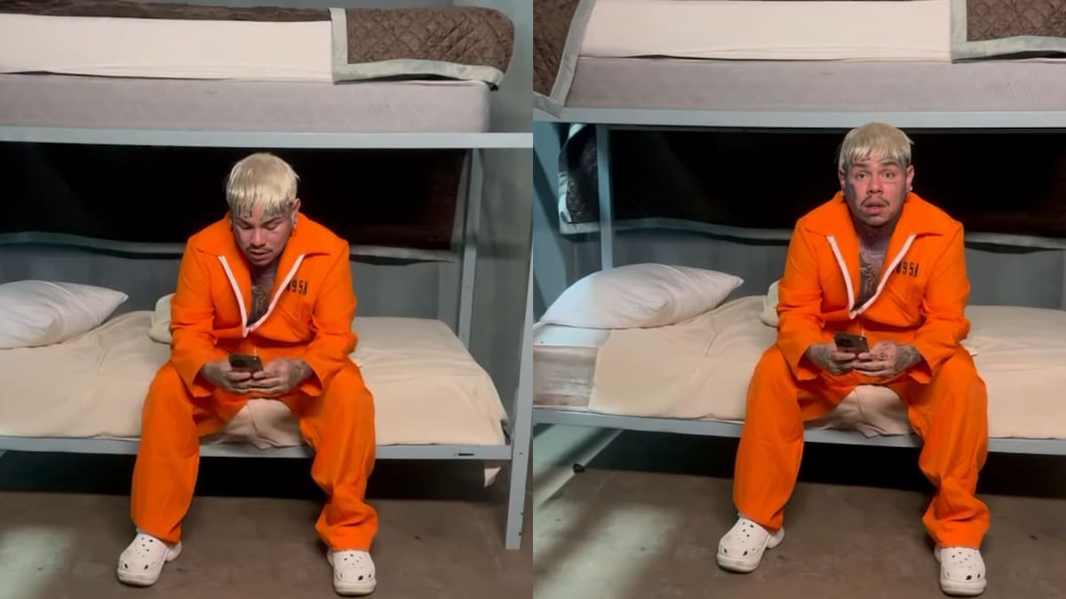 Tekashi 6ix9ine reaparece desde una celda luego de versiones que lo daban por muerto