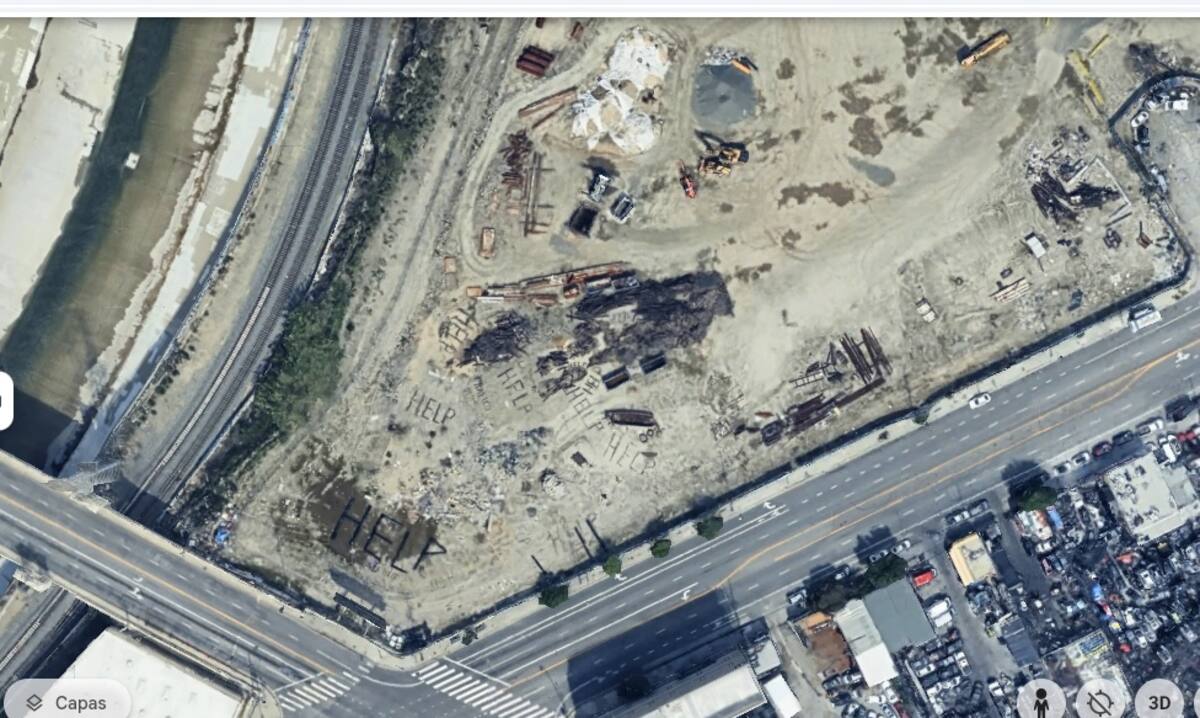 El mensaje "HELP" que perturba a los cibernautas