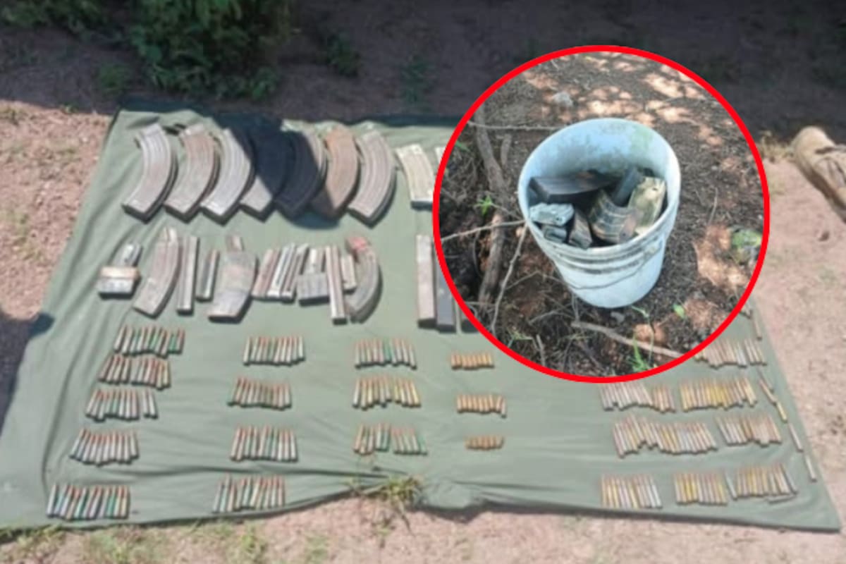 Hallan cubeta con 29 cargadores y casi 400 cartuchos en Badiraguato: suman otro decomiso en zona de riesgo