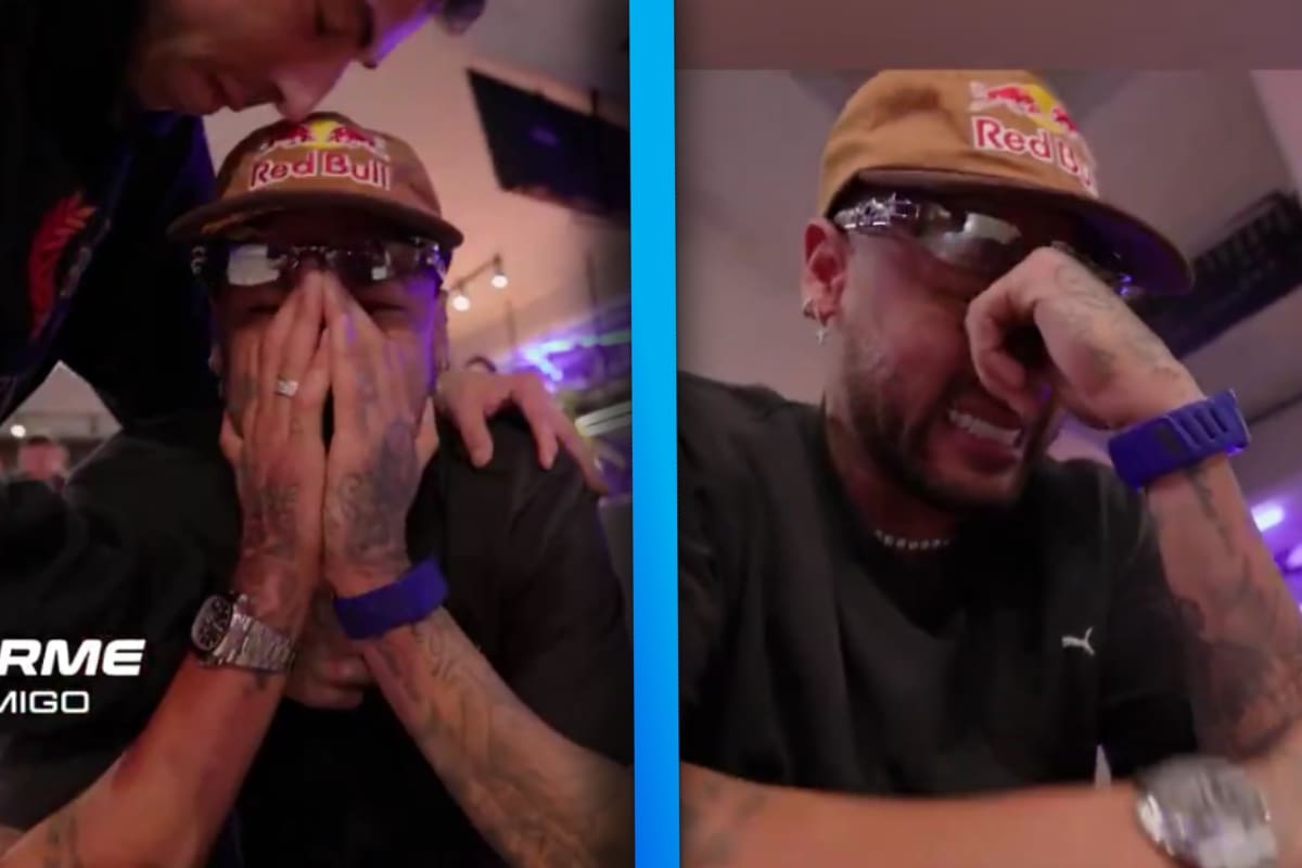 VIDEO: Neymar Jr. estalla en llanto tras ser convocado por Brasil para jugar la Copa del Mundo