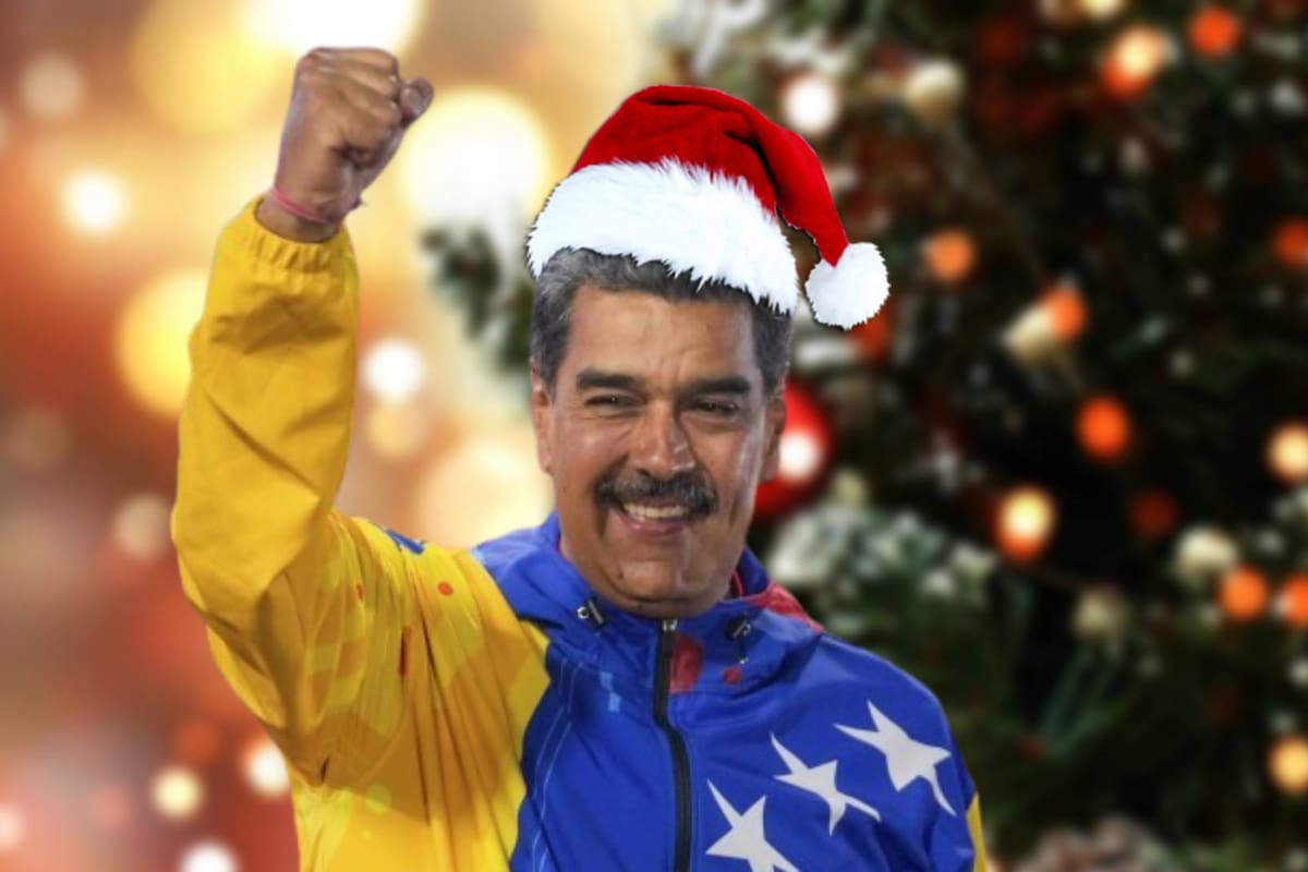 Maduro “le falla” a Sheinbaum por celebrar Navidad adelantada en Venezuela; así la festejan