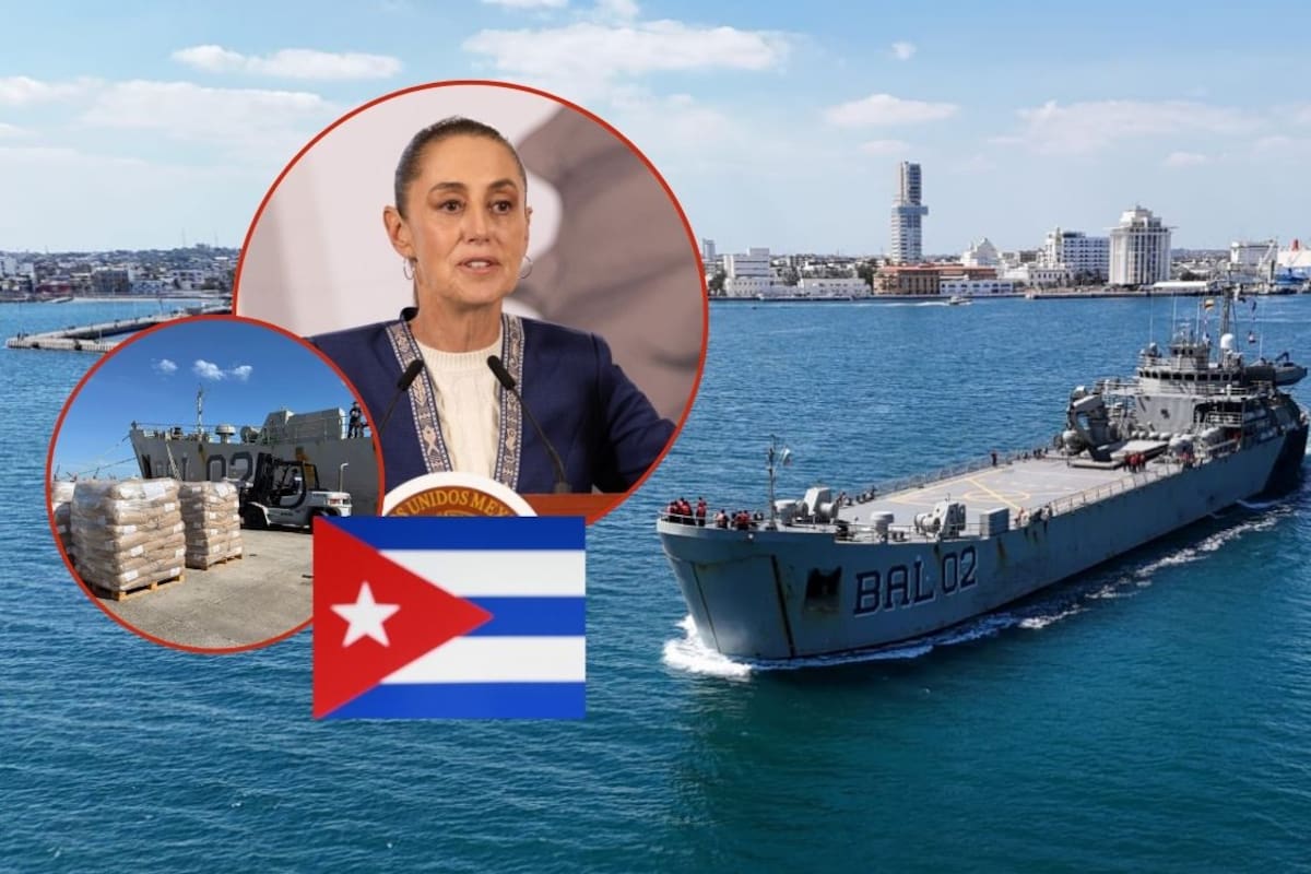Dos buques mexicanos llegan a Cuba con 814 toneladas de ayuda humanitaria en medio del bloqueo petrolero; Sheinbaum alista nuevos envíos mientras la isla aplica plan de emergencia por falta de combustible