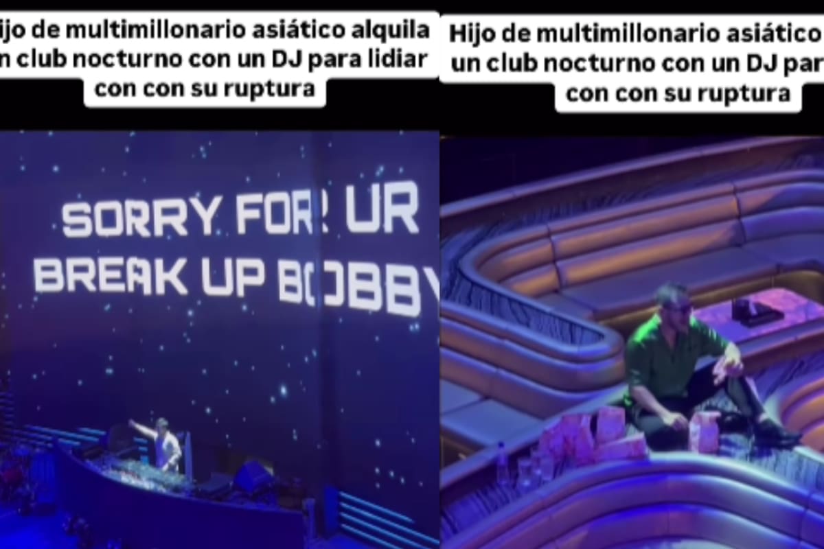 “Lo siento por tu ruptura, Bobby”: Hijo de multimillonario alquila club nocturno solo para llorar su desamor