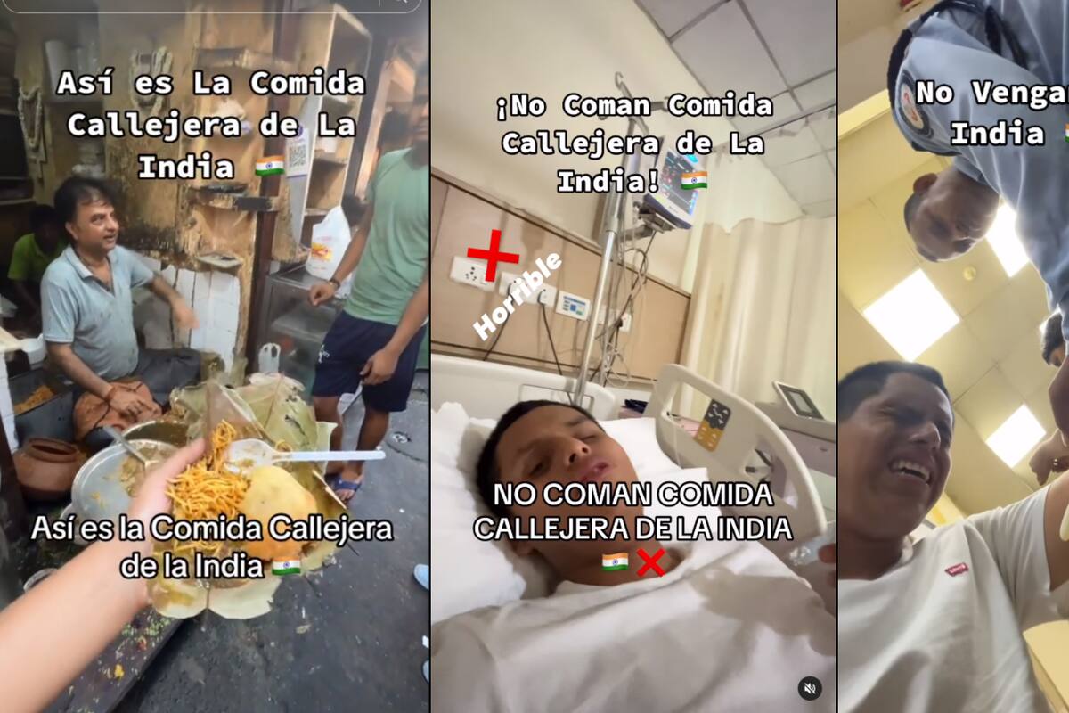 Tiktoker Oscar Curi, que supuestamente murió después de comer comida callejera en la India, reaparece para desmentir rumores