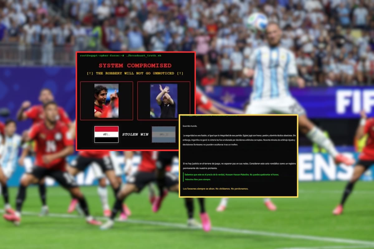 AFA investiga posible hackeo tras el envío de correos que denunciaban “aribtraje corrupto” en el partido entre Argentina y Egipto en el Mundial