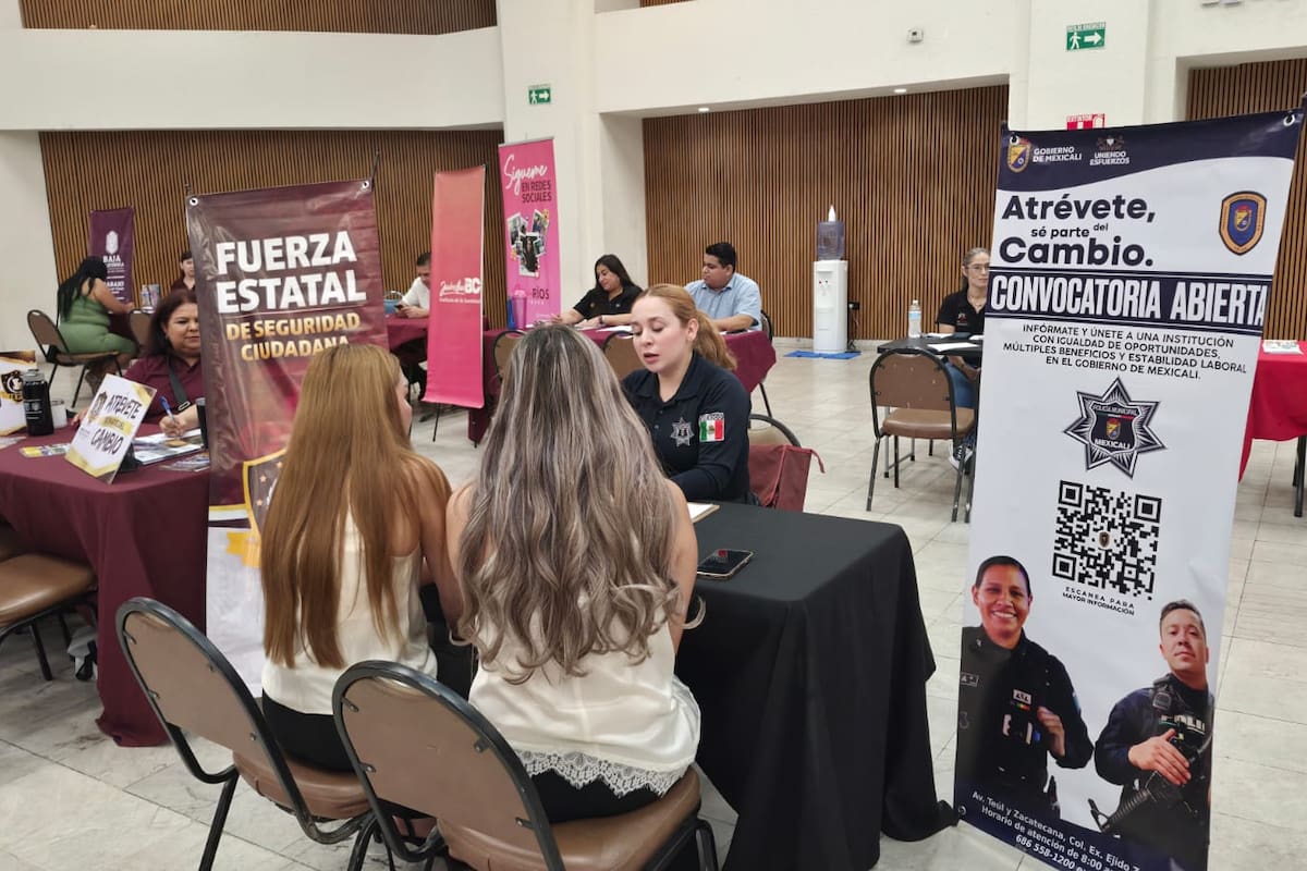 Mexicali tiene 500 vacantes disponibles, pero la feria laboral arranca con poca asistencia