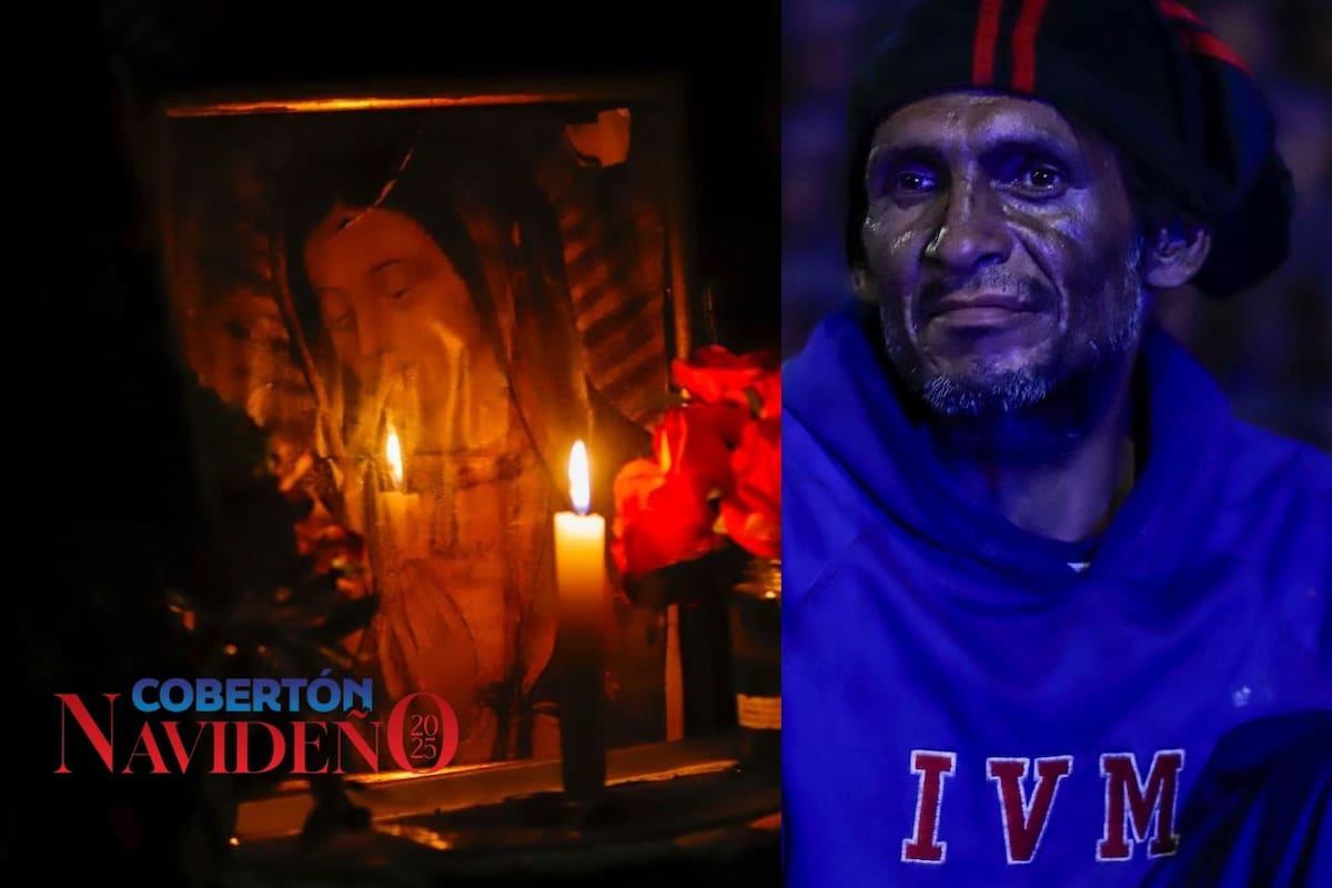 Cobertón Navideño: Entre cartón y concreto, Emanuel enfrenta el invierno bajo un puente