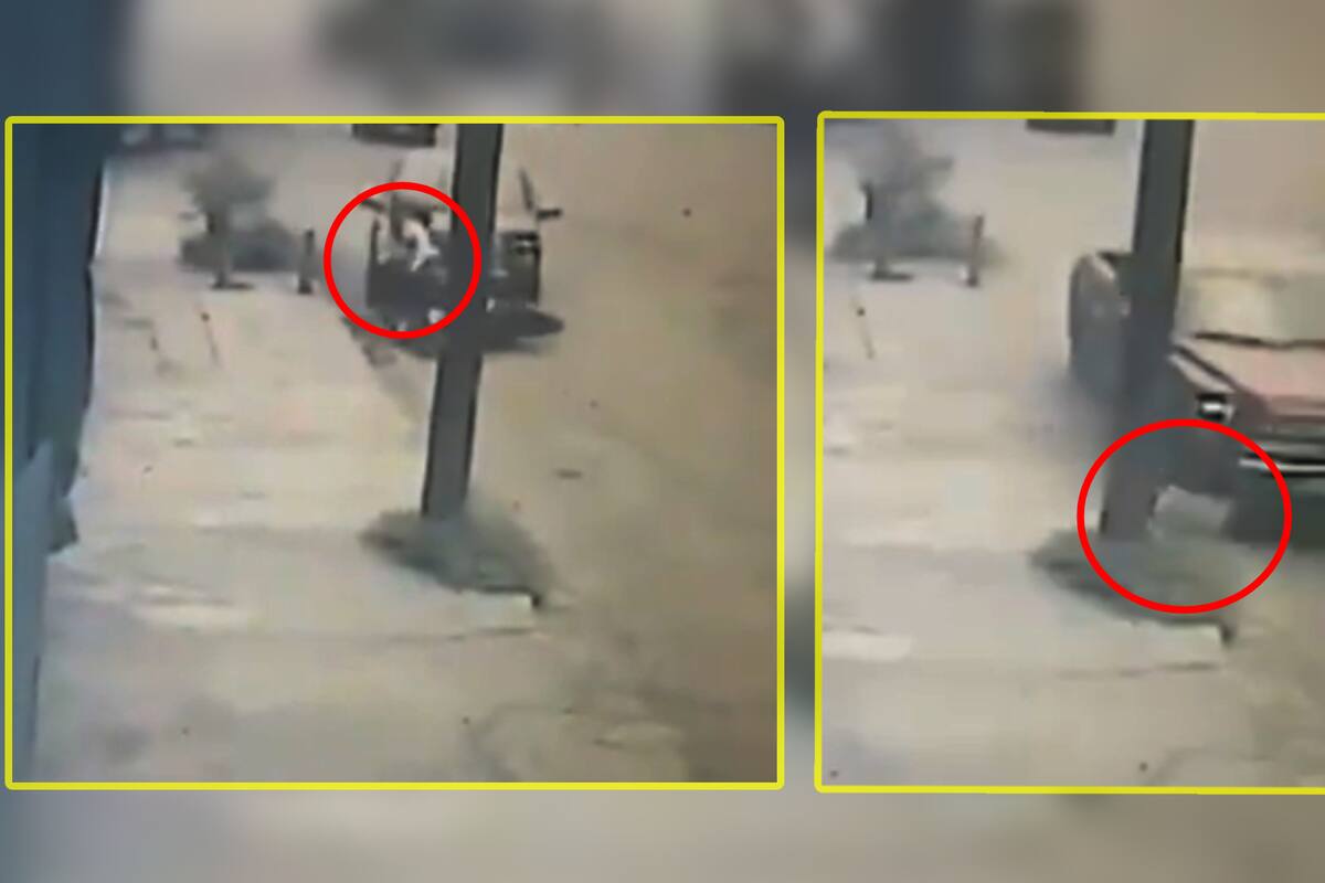 VIDEO: Anciano atropella y mata a hombre que le robó un maletín con 2.5 millones de pesos en Nuevo León