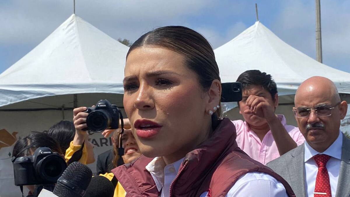 Marina del Pilar Ávila Olmeda, gobernadora del Estado.