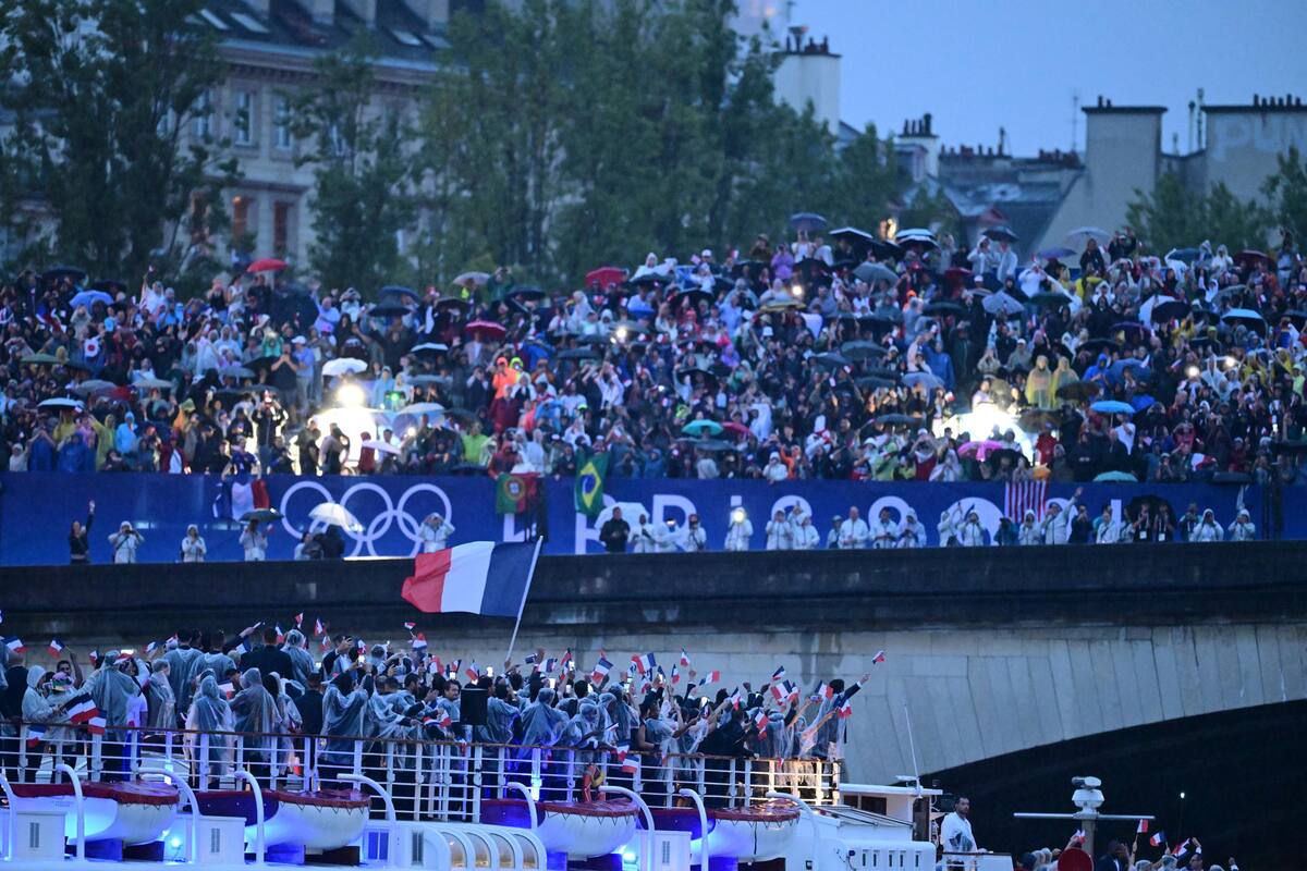Inauguración de París 2024 rompe récords de audiencia en Francia