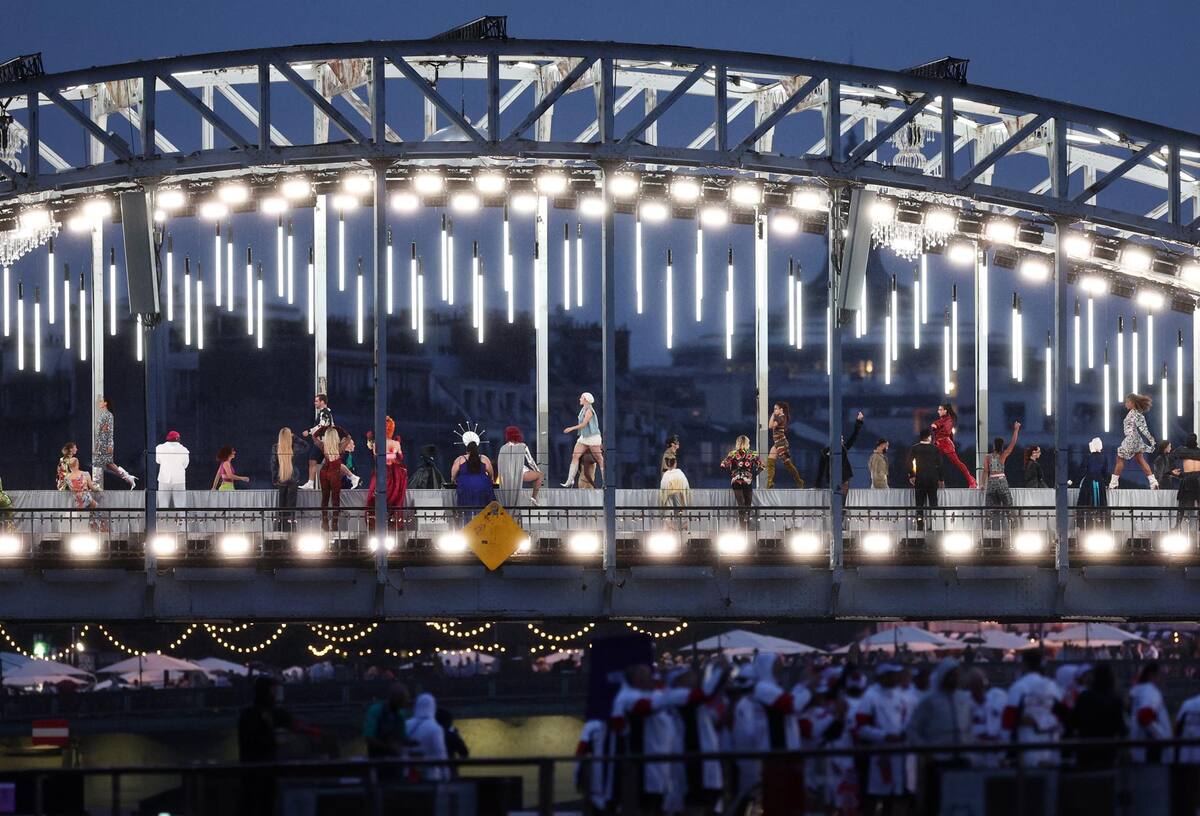 Show inaugural de Juegos Olímpicos París 2024. | Crédito: EFE