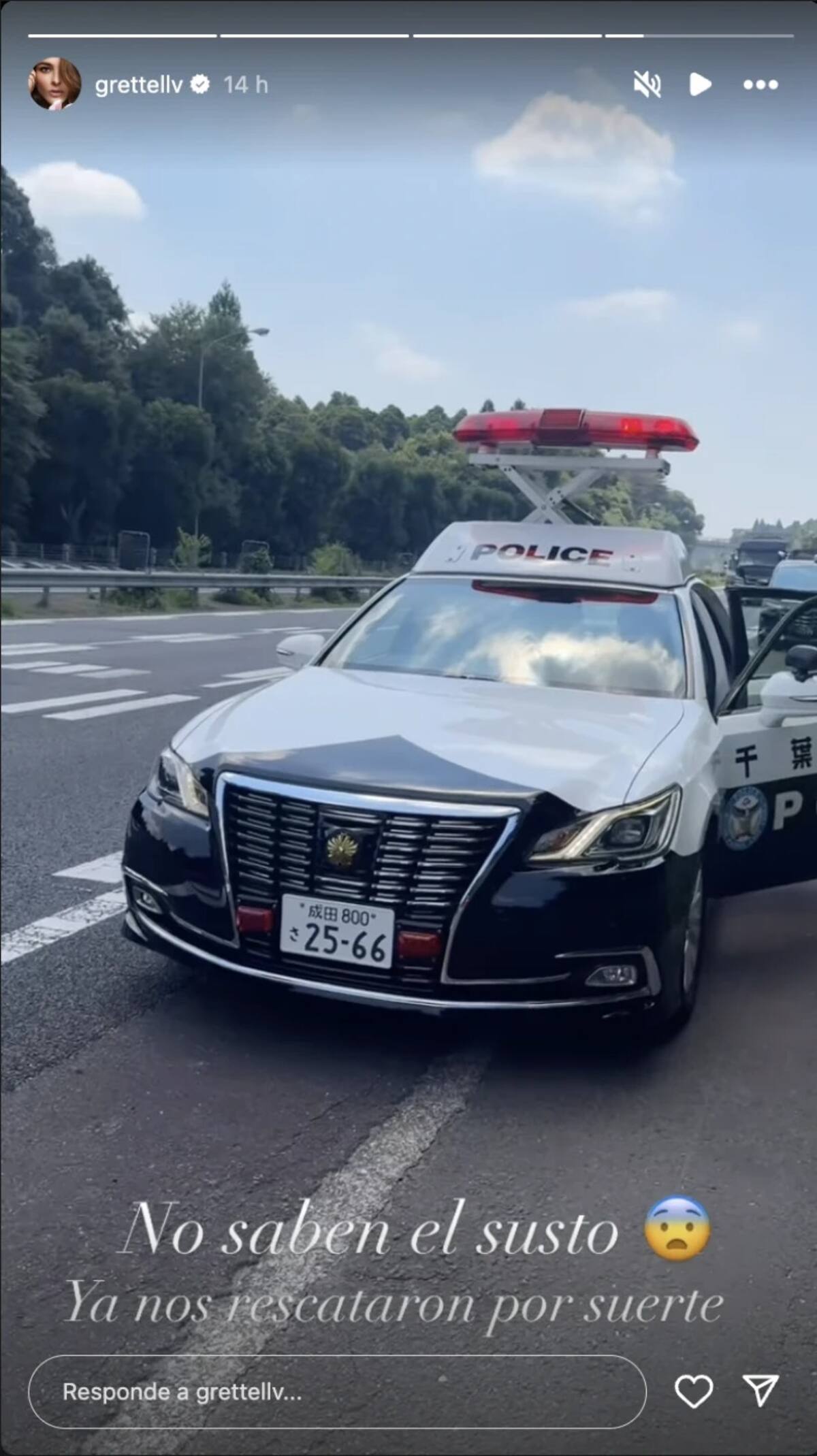 Grettell Valdez tiene accidente de regreso a México. Foto: Instagram: @grettellv / TV Notas