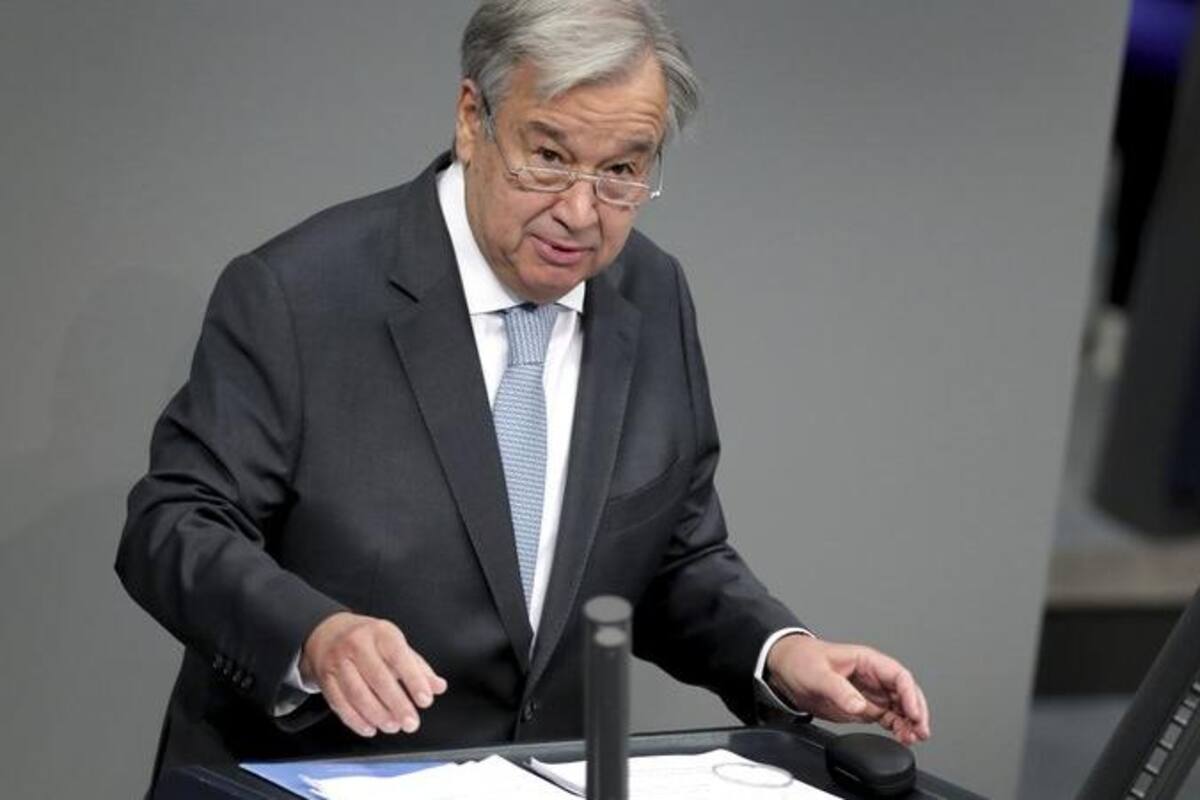 Líder de la ONU resalta necesidad de vacuna para todos