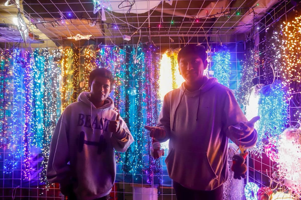 Desde Temoaya hasta Mexicali, la ruta de las luces que encienden la Navidad