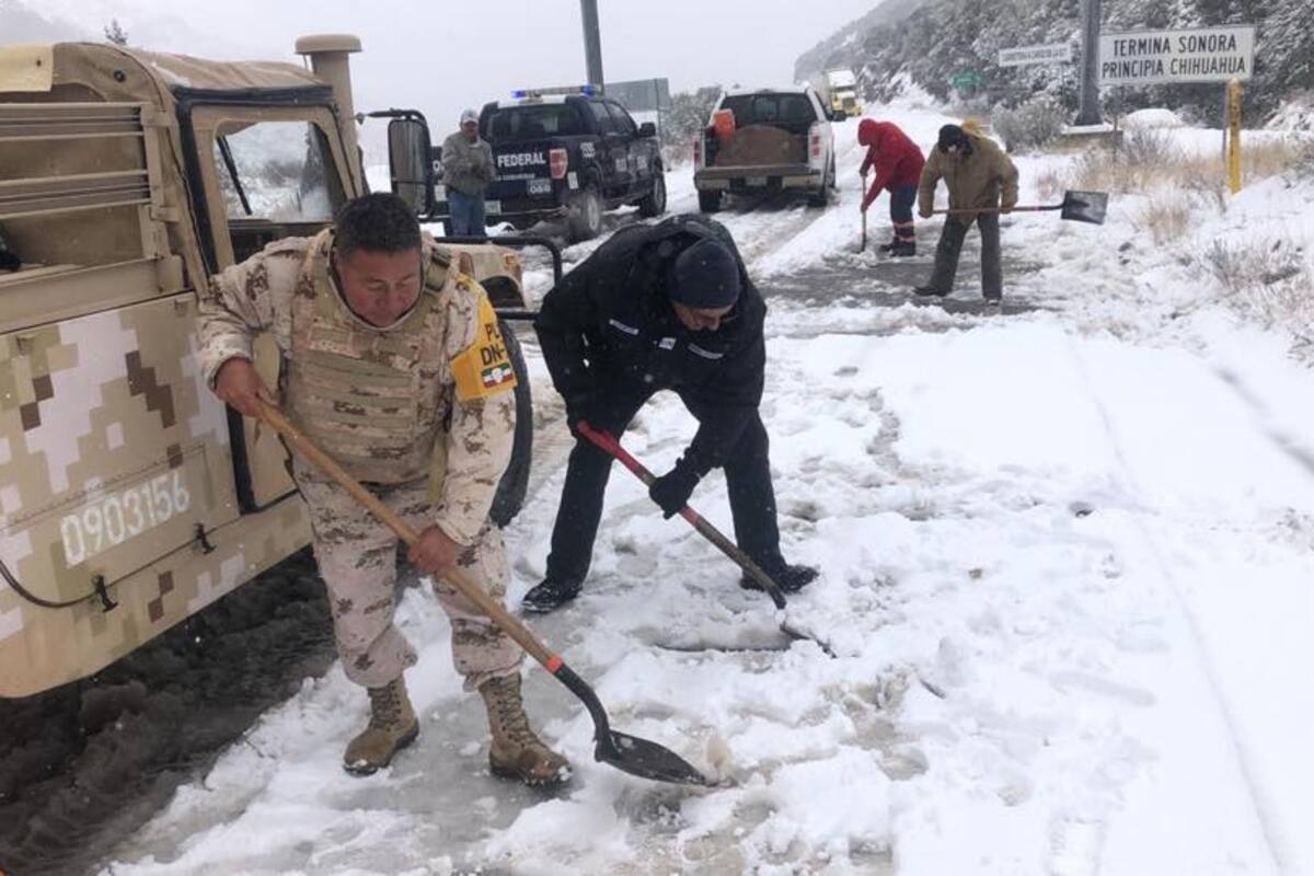 Cuarta Tormenta Invernal: Se mantendrá el ambiente gélido con lluvias y nevadas en Sonora