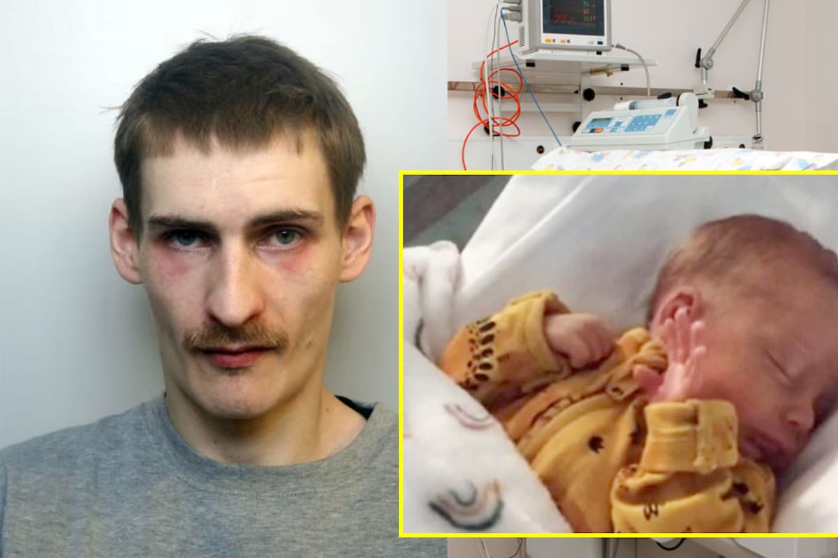Padre aplastó el cráneo de su bebé prematuro de apenas dos semanas de vida; un año después lo declaran culpable de asesinato