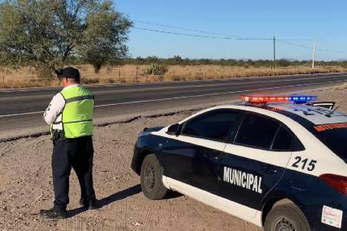 Un muerto tras volcadura de camión de transporte en la Costa de Hermosillo