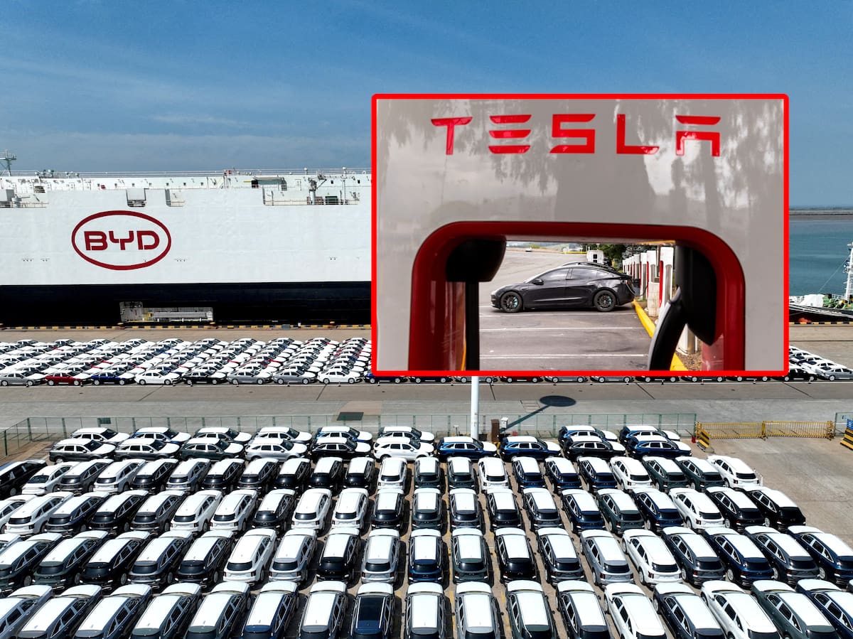 BYD ha superado a Tesla en ventas de vehículos eléctricos, convirtiéndose en el líder mundial del sector. Foto: Reuters