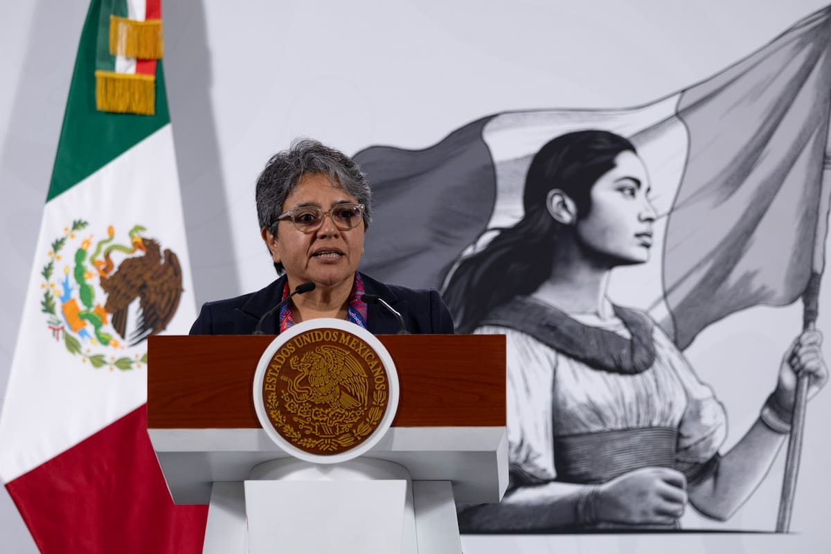 Raquel Buenrostro, secretaria de Anticorrupción y Buen Gobierno. | Crédito: Presidencia