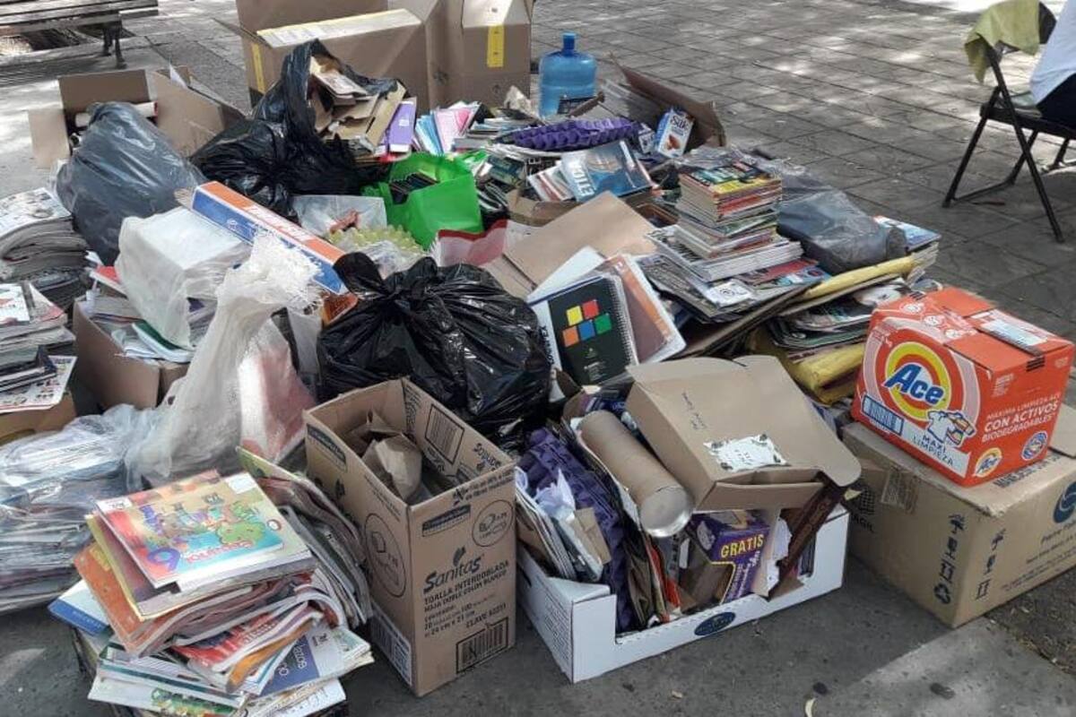 Reciclaje apoya a ciudadanos en crisis económica por la pandemia
