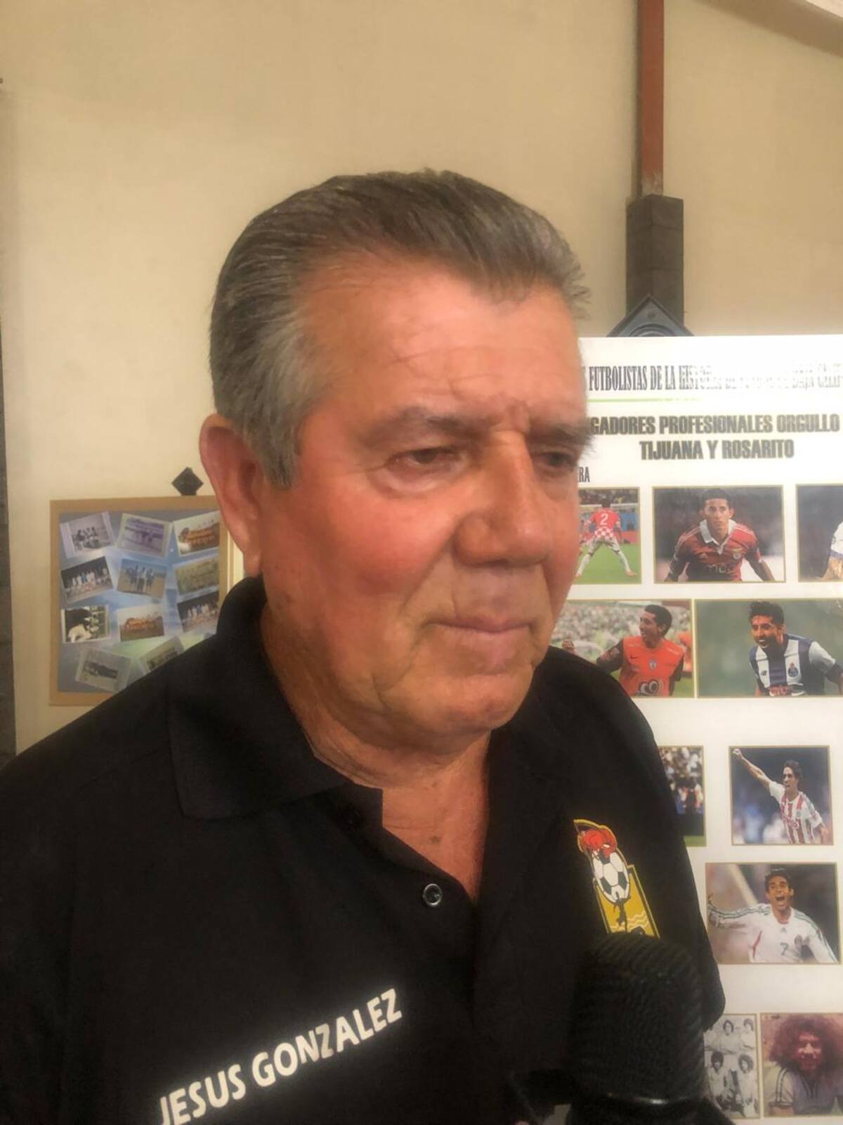Jesús González Gastélum, presidente de la Unión Deportiva de Rosarito.