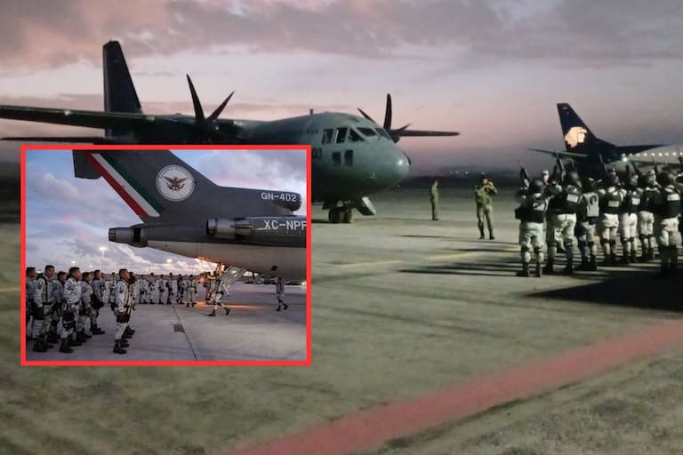 Gobierno de México inicia despliegue de militares en la frontera con Estados Unidos tras acuerdo con Donald Trump. | Crédito: Especial