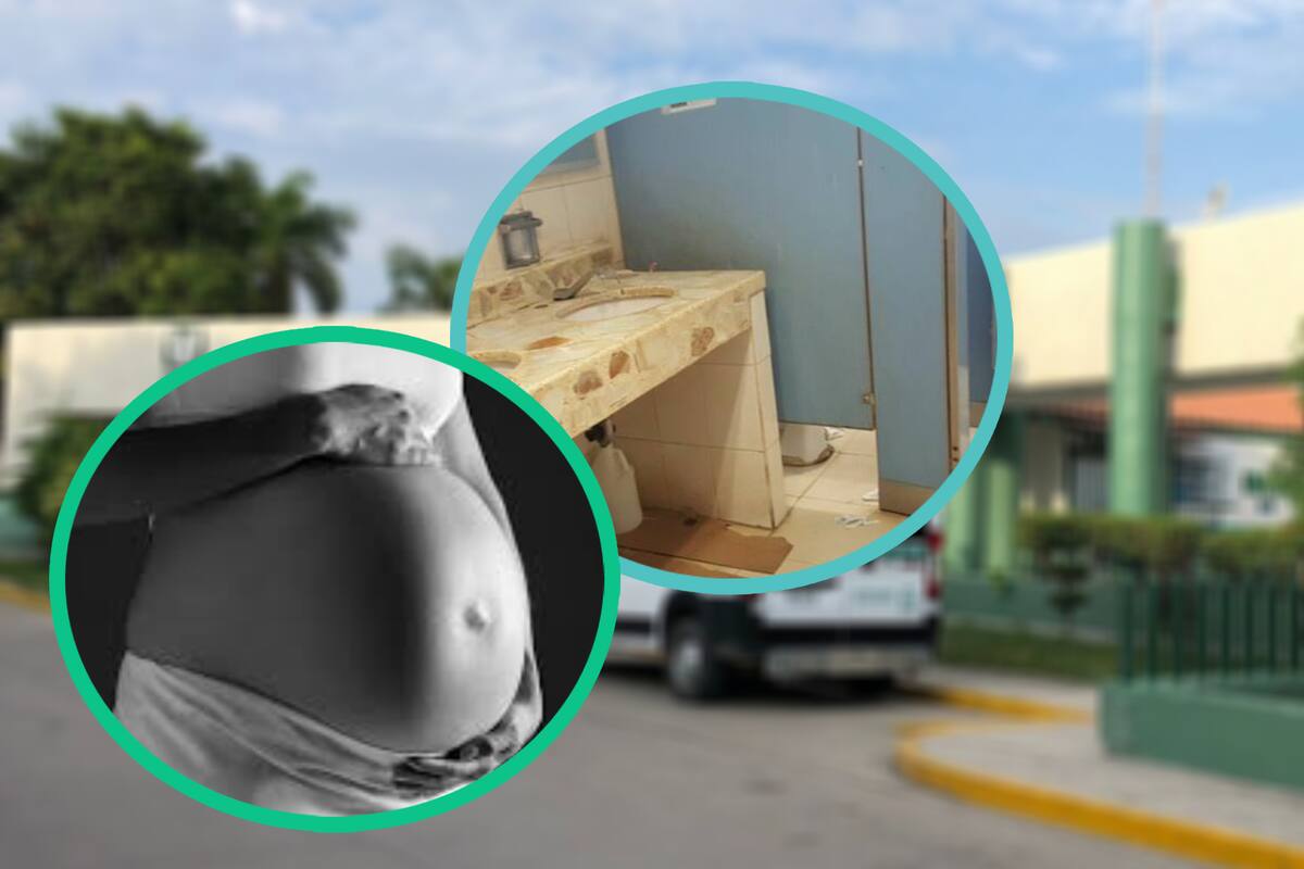 Mujer embarazada da a luz en los baños del IMSS tras esperar 4 horas a ser atendida; el congreso ya intervinó en el caso