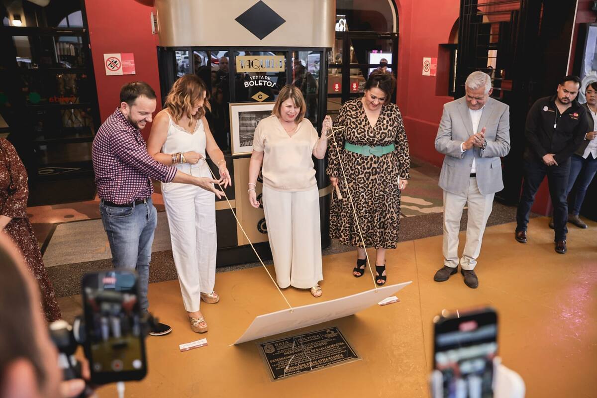 La tarde de este martes 24 de septiembre se realizó la develación de la placa oficial l Foto: Daniel Reséndiz