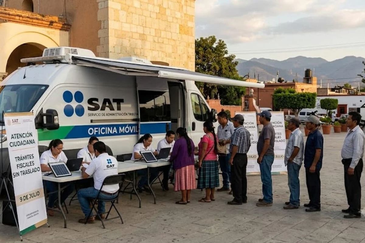 SAT instalará 34 oficinas móviles en 21 estados; consulta dónde estarán del 26 al 30 de octubre