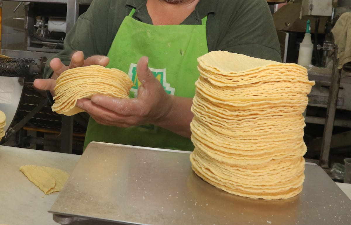 De acuerdo con el monitoreo que el Inegi realizó el mes pasado en las 55 principales ciudades del País, en ciudades del Norte, como Hermosillo, el kilo de tortillas de maíz se vendió en 35 pesos. FOTO: BANCO DIGITAL
