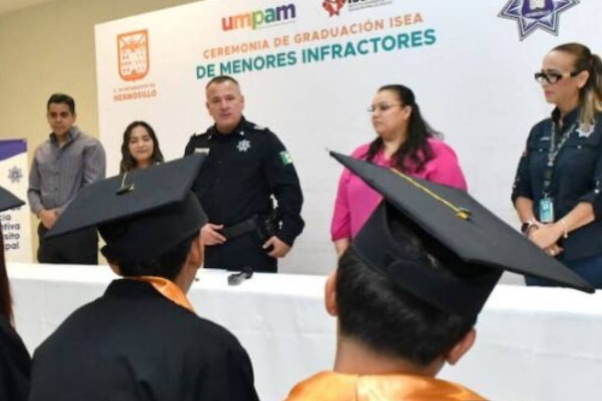 Menores infractores concluyen la primaria y secundaria mediante UMPAM