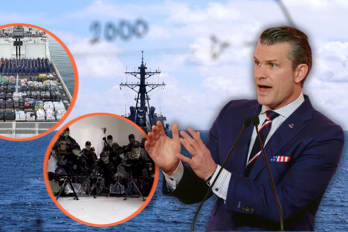 El secretario de Guerra de Estados Unidos Pete Hegseth advirtió en Miami que Washington está listo para lanzar una ofensiva militar en solitario contra cárteles en Latinoamérica y pidió a gobiernos combatir a “narcoterroristas” durante conferencia del Southcom