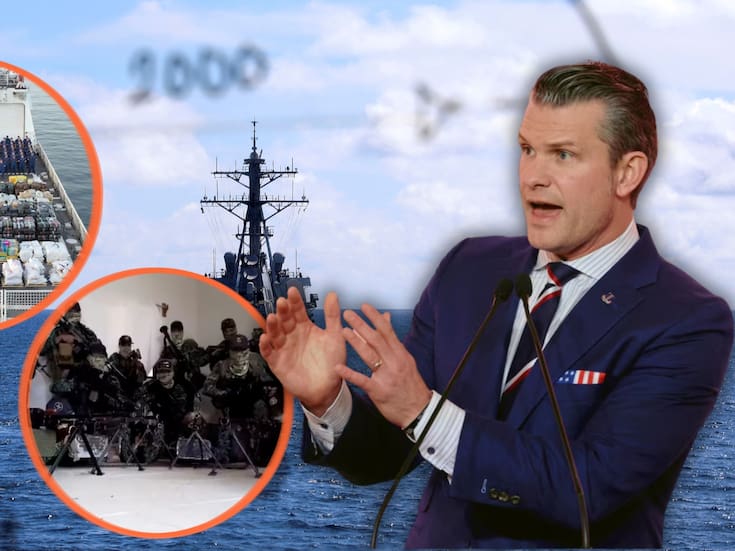 El secretario de Guerra de Estados Unidos Pete Hegseth advirtió en Miami que Washington está listo para lanzar una ofensiva militar en solitario contra cárteles en Latinoamérica y pidió a gobiernos combatir a “narcoterroristas” durante conferencia del Southcom